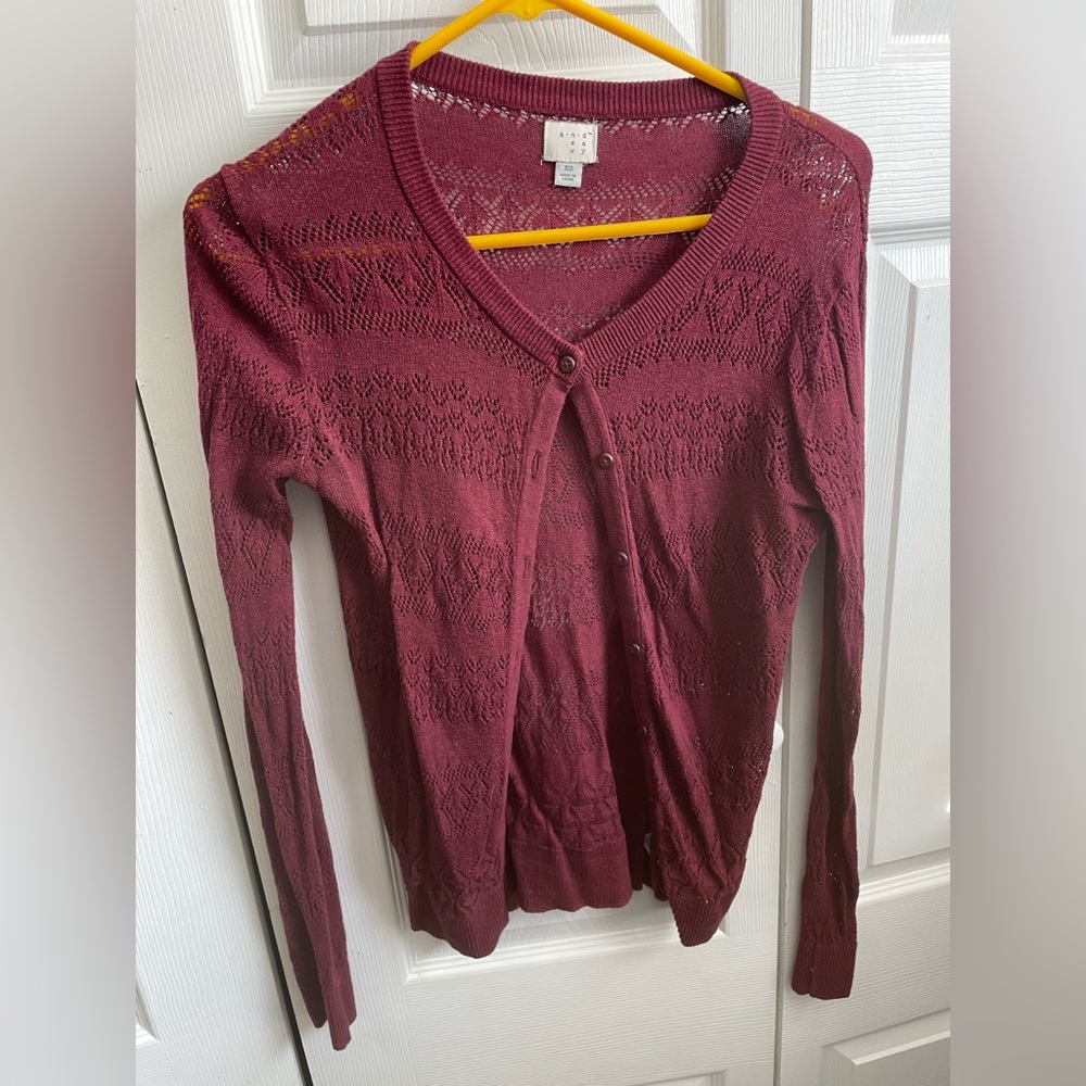 Womens a new day see through cardigan